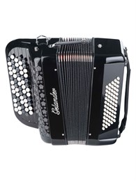 Gelander GH5060-BLACK Кнопочный аккордеон 62/60, черный GH5060-BLACK