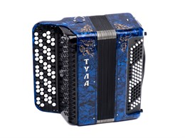 Тульская Гармонь BN-37-BL Баян ученический двухголосный 