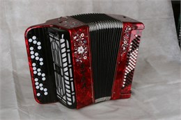 Тульская Гармонь BN-41-RD Баян ученический двухголосный 