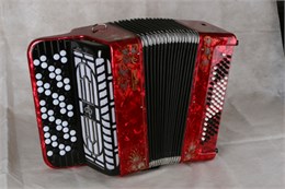 Тульская Гармонь BN-51-RD Баян ученический двухголосный 