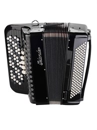 Gelander GH5120H-3-BLACK Кнопочный аккордеон 72/120/5+3, черный GH5120H-3-BLACK