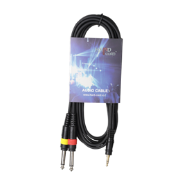 Hardcord AJC-30 аудио кабель mini джек стерео-2 Jack mono 3m AJC-30