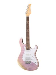 Cort G280-Select-WBAG-TCP G Series Электрогитара, фиолетовый хамелеон, с чехлом G280-Select-WBAG-TCP