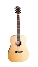 Cort EARTH-GRAND-OP Earth Series Акустическая гитара, цвет натуральный, с чехлом EARTH-GRAND-OP