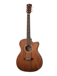 Cort PURE-OCM-NS-WBAG Акустическая гитара, с вырезом, с чехлом PURE-OCM-NS-WBAG