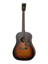 Cort EARTH100SSF-SB-WBAG Earth Series Электроакустическая гитара, санберст, чехол EARTH100SSF-SB-WBAG