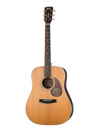 Cort EARTH200F-ATV-SG-WBAG Earth Series Электроакустическая гитара, цвет натуральный, чехол EARTH200F-ATV-SG-WBAG