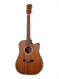 Cort PURE-DCMF-NS-WBAG Электроакустическая гитара, с чехлом PURE-DCMF-NS-WBAG