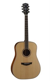 Parkwood PW-410-NS Акустическая гитара, с чехлом, матовая PW-410-NS