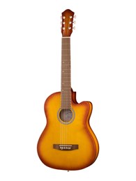 Амистар M-32-SB Акустическая гитара, с вырезом, санберст, матовая M-32-SB