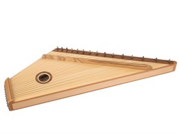 Гусельник GU-11.32.15.56900 Гусли Звончатые крыловидные Прима, 15 струн, тв.породы, макс., светлые GU-11.32.15.56900