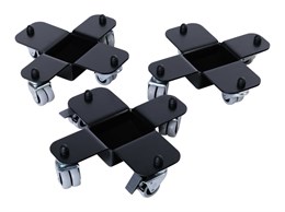 Aurora AGPST-1BK Комплект транспортировочных роликов для рояля (3шт), черный AGPST-1BK