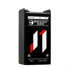 Simpleway Audio J1mini D.I. Box Дибокс, преобразователь сигнала для гитары, активный J1mini