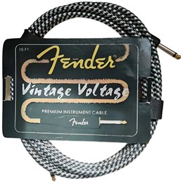 Fender Style Vintage Voltage - Гитарный кабель 3 м Fender Vintage Voltage 3