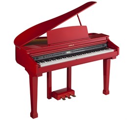 Orla Grand-120-RED Цифровой рояль, с автоаккомпанементом, красный (3 коробки) Grand-120-RED