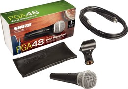 SHURE PGA48-QTR-E - Начинающий микрофон PGA48-QTR-E
