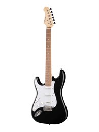 Caraya E200LF-BK Электрогитара леворукая, черная E200LF-BK