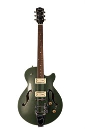 Godin 046881 Montreal Premiere Ltd Desert Green w/Bigsby Электрогитара арктоп, с футляром 046881