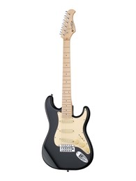 Prodipe JMFSTJUNIORBK Электрогитара ST Junior уменьшенная, черная JMFSTJUNIORBK