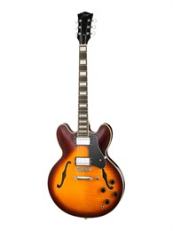 Smiger S-G16-3TS Электрогитара арктоп, санберст S-G16-3TS