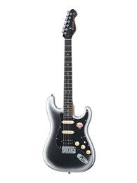 Mooer MSC10-Pro-DKSL Электрогитара, черное серебро MSC10-Pro-DKSL