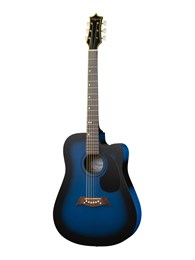 Niagara ACS-C41BLS Гитара акустическая, с вырезом, синий санберст ACS-C41BLS