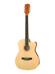 Smiger GA-H10-38-N Акустическая гитара, с вырезом, цвет натуральный GA-H10-38-N