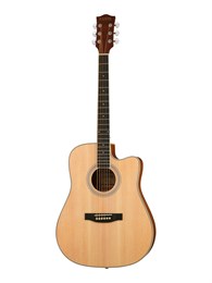 Fante BH-41SM Акустическая гитара, с вырезом, цвет натуральный BH-41SM