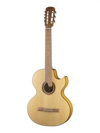 Doff RGB Гитара акустическая, 7-ми струнная, с вырезом RGB