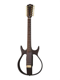 Mig Guitars SG2SCH23 SG2 Сайлент-гитара 12-струнная, темно-коричневая SG2SCH23