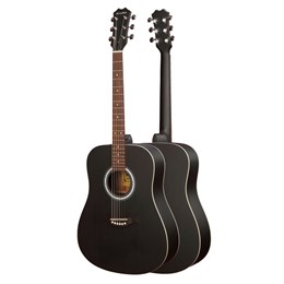 Milena-Music ML-DT-BK Акустическая гитара, черная ML-DT-BK