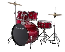 Ludwig LC17514 Accent Drive Барабанная установка, красная LC17514