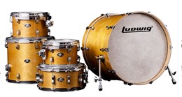 Ludwig LCEM52204 Evolution Maple Барабанная установка, желтая, 4 коробки LCEM52204