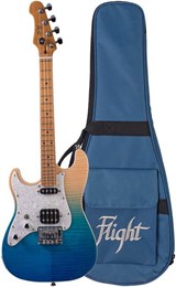 FLIGHT Pathfinder Tenor TBL LH - Электроукулеле тенор для левшей PATHFINDER TENOR TBL LH