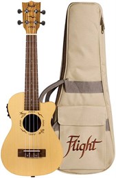 FLIGHT DUC328 CEQ SP/ZEB - Укулеле концерт DUC328 CEQ SP/ZEB