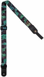 FLIGHT S35 JADE CLOUDS / Green Apelsin - Ремень для укулеле S35 JADE CLOUDS