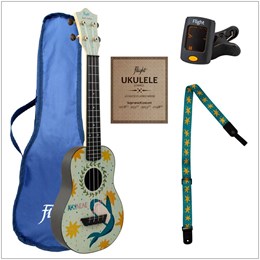 FLIGHT TUC DASHA KIRPICH / Даша Кирпич акулеле dPACK 1 - Укулеле (набор) TUC-DASHA KIRPICH DPACK 1