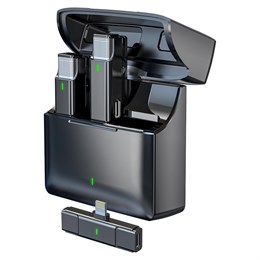 Simple Fly CYA06-B-L Беспроводной комплект из 2 микрофонов петличек, Lightning CYA06-B-L