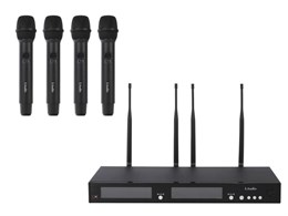 Laudio RWS-4HD Беспроводная микрофонная система, 4 ручных передатчика RWS-4HD