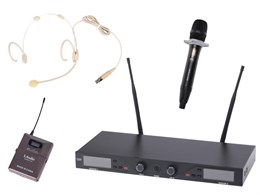 Laudio 4000-UX Беспроводная микрофонная система, ручной и головной микрофон 4000-UX