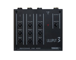 Yerasov LILLIPUT-3B Микшерный пульт, 2 линейных/1 микрофонный вход LILLIPUT-3B