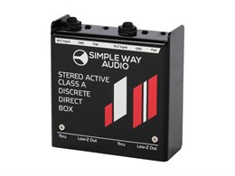 Simpleway Audio J2mini D.I. Box Дибокс, преобразователь сигнала для гитары, активный, стерео J2mini