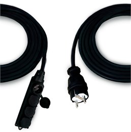 EDS CP-16SO03 Удлинитель силовой 3х2.5, 4 места, 3м CP-16SO03