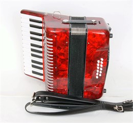 A1620 (1303) Hohnica 12 Аккордеон, красный, Hohner A1620