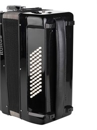 Aurus JH2011D-BLACK Аккордеон 34/60/5, черный, с футляром JH2011D-BLACK