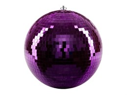 Laudio WS-MB30PURPLE Зеркальный шар, 30см, фиолетовый WS-MB30PURPLE