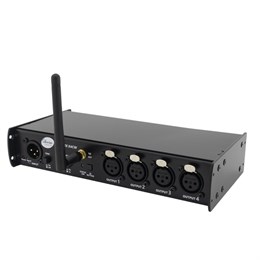 Siberian Lighting SL-SDX4CW SplitDMX X4CW Сплиттер DMX512, 1xDMX-вход, 4xDMX-выхода, модуль WiDMX SL-SDX4CW