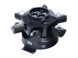 Bi Ray ML6A Моторизированный прожектор смены цвета (колорчэнджер) паук, RGWB, 10х10Вт+лазер ML6A