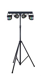 Lfocus PL-31C Комплект светодиодных прожекторов на стойке, RGBW, 60Вт PL-31C