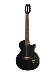 Cort Sunset-NC-II-WBAG-BK Sunset Series Электрогитара, нейлоновые струны, с чехлом, черная Sunset-NC-II-WBAG-BK